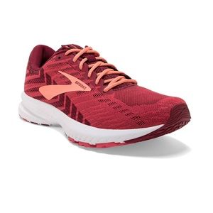 Brooks Womens Launch 6 1202851B628 Red Running Shoes Sneakers Size 10 B